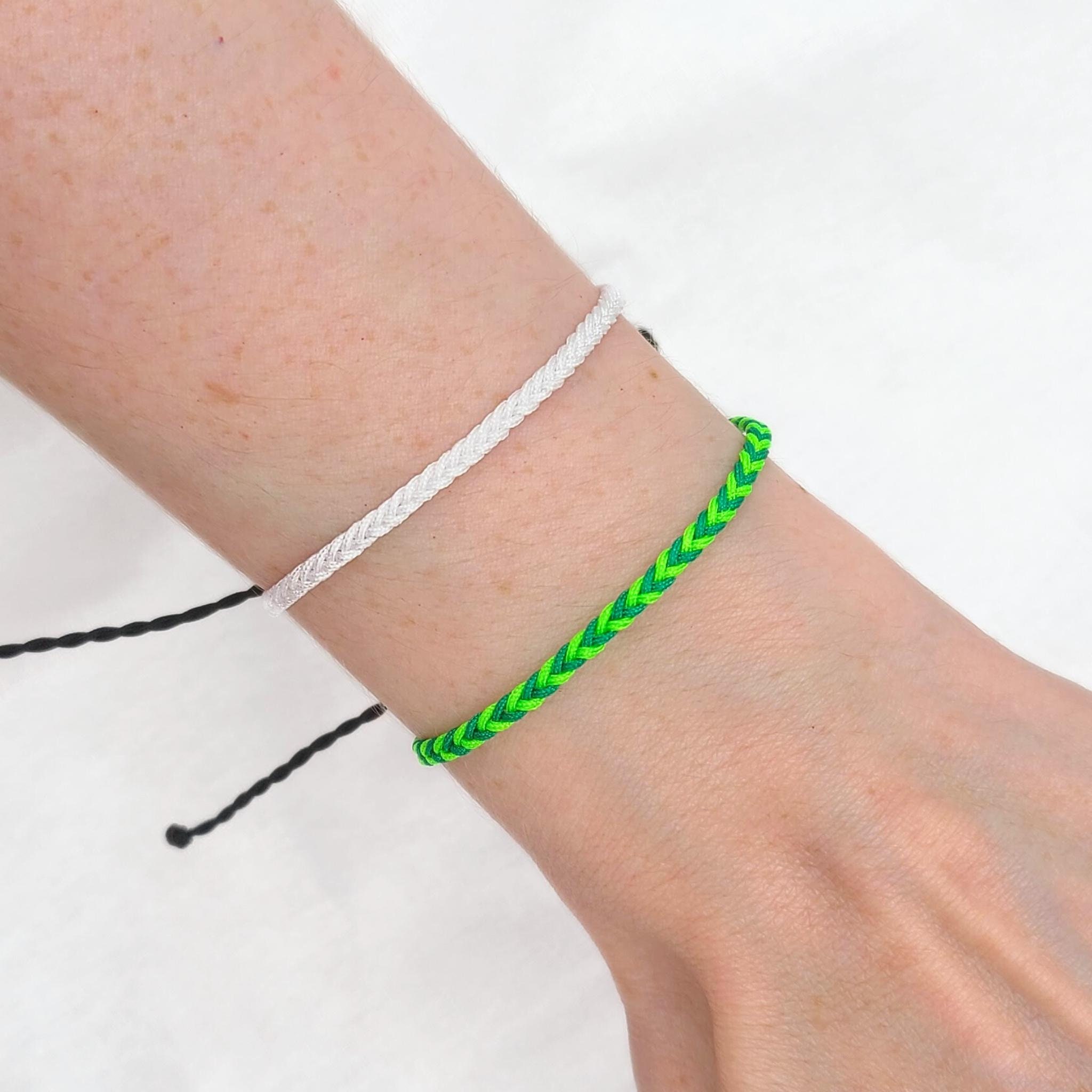 Embroidery Floss Anklets Etsy