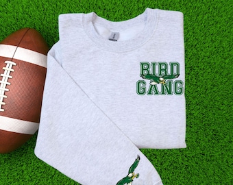 Sudadera retro de fútbol americano de Filadelfia, sudadera vintage de cuello redondo para el día del partido, camiseta de aficionado de Filadelfia, regalo para la temporada de fútbol americano