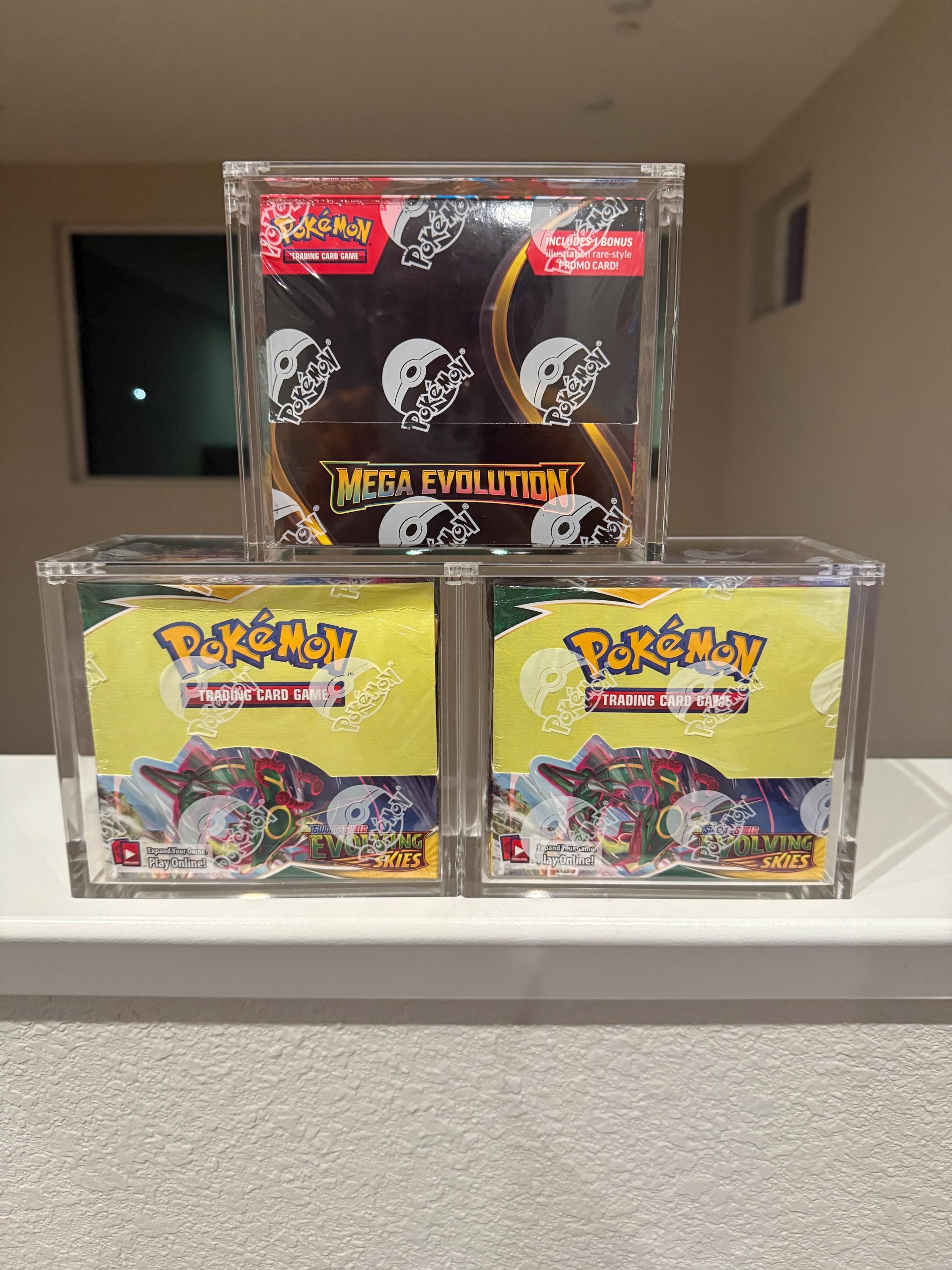 acrylic pokemon booster box case Buy Pokemon TCG Perfect Order Booster Box + Acrylic Case – OBSIDIA TCG main image 0