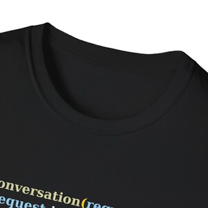 Resposta sarcástica à conversação de programação Python se a solicitação de conversa for estúpida, camiseta engraçada para presente para programadores imagem 2