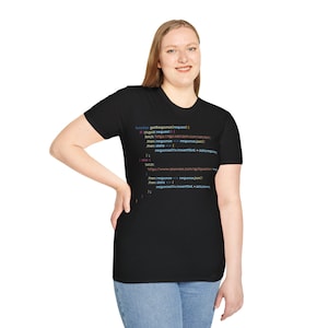 JavaScript Programming Sarcastic Conversation Response If Conversation Request Is Stupid Funny Shirt Gift for Coders image 6