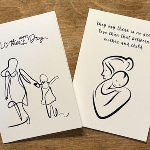 Muttertagskarten - Kollektion A / Muttertag / Feiern Sie mit der Mutter / Best Mom Ever