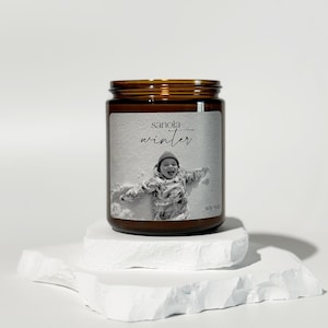 Winter Soy Candle / Cranberry Candle, Red Currant, Vanilla, Black Currant, Fir / Cotton Wick Candle / Vegan Candle / Holiday candle