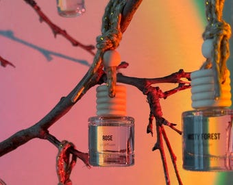 Handmade Car Diffuser Set: Natural Aroma, Reusable Car Scent