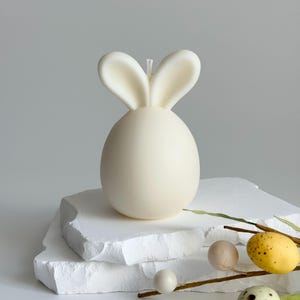 Easter Bunny Ears Soy & Beeswax Candles – Adorable Handmade Decor for Spring and Easter Celebrations