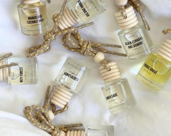 Handmade Car Diffuser Set: Natural Aroma, Reusable Car Scent