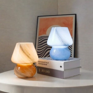 Glass Mushroom Lamp Small / Colours – Mon Pote