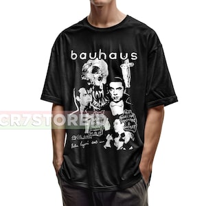 Bauhaus Unisex T-shirt, Bauhaus merch, Bauhaus Band Poster Design Graphic tee Gift Comfort Colors