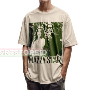 Mazzy Star Unisex T-shirt, Mazzy Star merch, Mazzy Star 90s Band Poster Design Graphic tee Gift Comfort Colors