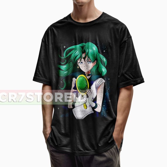 Sailor Neptune Shirt, Michiru Kaioh Sailor Moon Tee, 90s Magical Girl T-Shirt, Retro Anime Gift, Unisex Otaku Merch