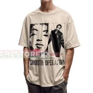 Sade Unisex T-shirt, Sade merch, Sade - Smooth Operator Poster Design Graphic tee Gift Comfort Colors