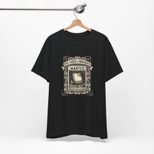 Dog Eared and Dangerous Shirt, Funny Book Rebel Tee, Page Folder Reader Gift, Bookish Outlaw Humor Shirt