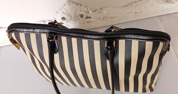 Authentic Monogram Vintage 80s Designer Redwall S… - image 3