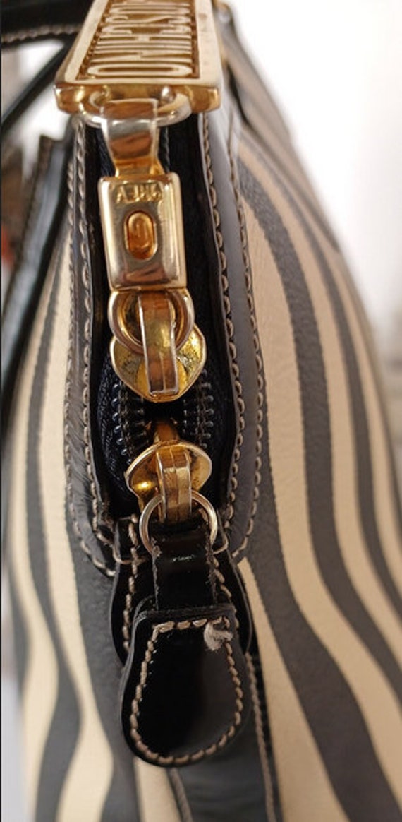 Authentic Monogram Vintage 80s Designer Redwall S… - image 5