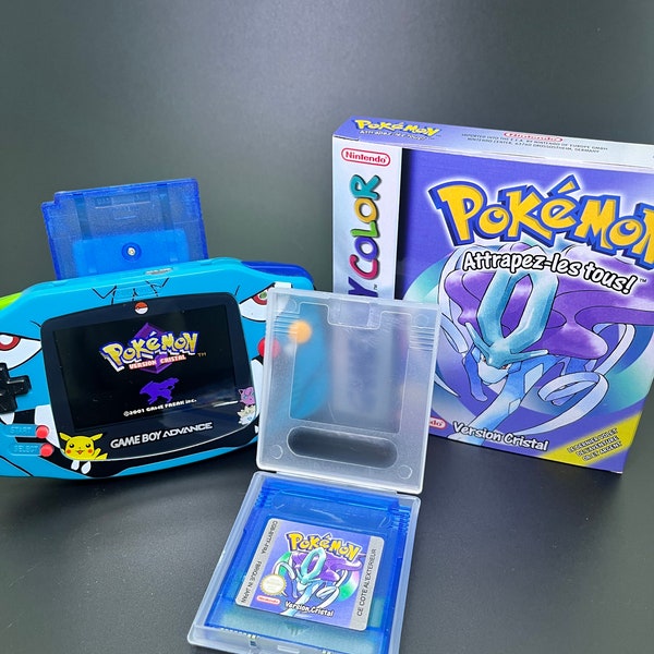 Jeux Pokémon Version Crystal Gameboy