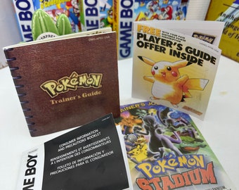 Trainer’s Guide Pokémon Yellow Red or Blue Nintendo Gameboy USA