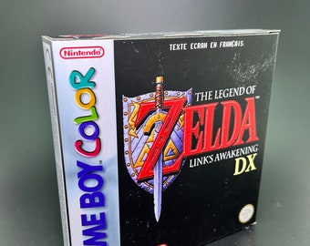 Zelda Link’s Awakening DX Boite Gameboy version FR  ** Livraison Free **