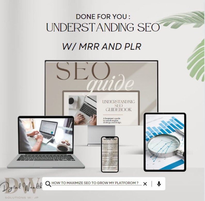 Understanding SEO Guide W/ MRR & PLR image 1