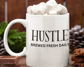 Hustle Brewed Fresh Daily Mug