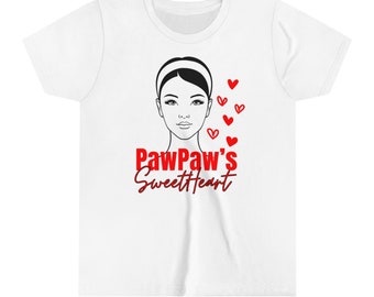 DS Youth PawPaw Collection: PawPaw's Sweetheart Too Youth Short Sleeve Tee