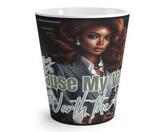 Divinely Sown Working Girl Latte Mug