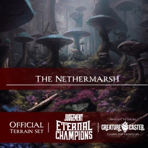 Judgement: The Nethermarsh Terrain set Full Terrain set for all 8 upcoming maps in the Tournament Season 2024!