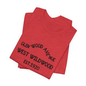 West Wildwood T-Shirt: Glenwood Ave, Jersey Shore Tee image 10
