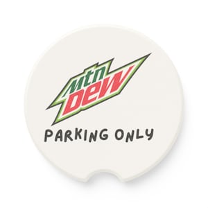 Posavasos de esteatita Mt. Dew para coche: regalo para los amantes de los refrescos