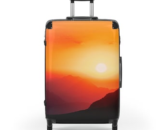 Suitcase, luggage sets, Suitcases, Sunrise, Sun suitcase