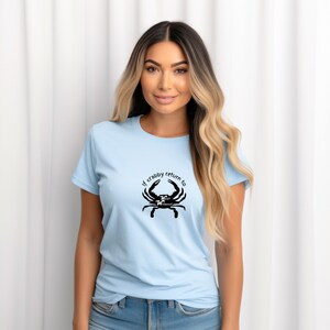 T-shirt crabe de West Wildwood, vêtements de plage drôles image 5