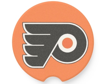Flyers Hockey Soapstone Car Coaster: Fan Gift
