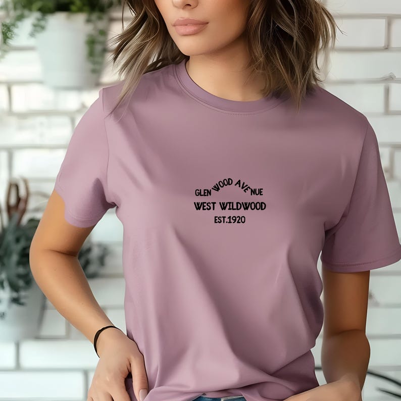 West Wildwood T-Shirt: Glenwood Ave, Jersey Shore Tee image 3
