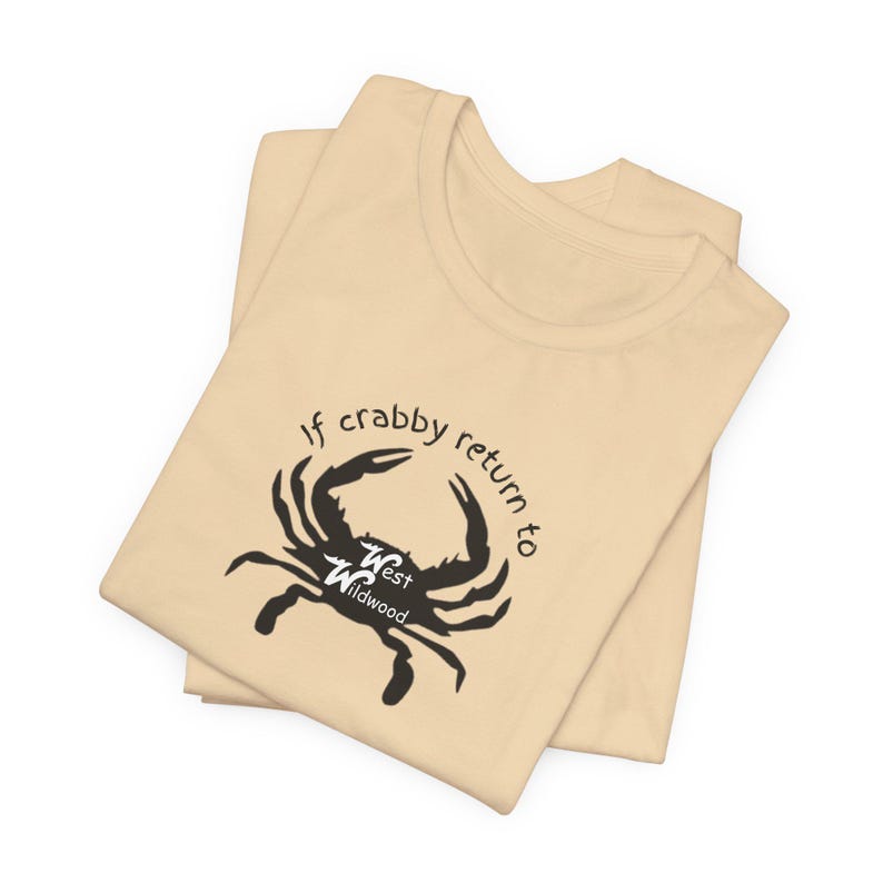 T-shirt crabe de West Wildwood, vêtements de plage drôles image 10
