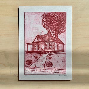 House #1 | Etching