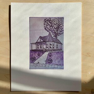 House #1 | Etching