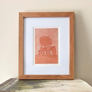 House #3 | Framed Etching | 8x10 Print