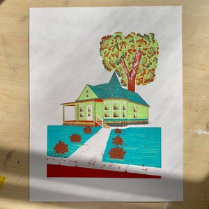 House On The Corner | Screen Print