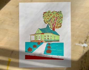 House On The Corner | Screen Print