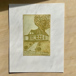 House #1 | Etching