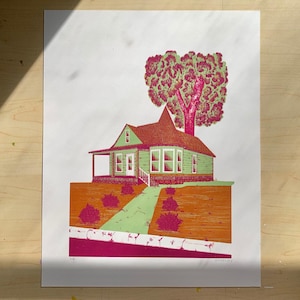 House On The Corner | Screen Print