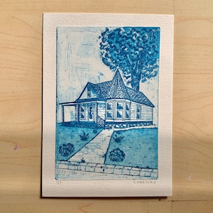 House #1 | Etching