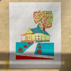 House On The Corner | Screen Print