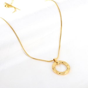 Pendant Necklace - Jewelry Necklace - 18K Gold Plated Necklace -  Necklace Women  - Dainty Necklace - Jewelry Gold Necklace