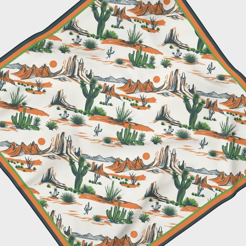 Desert Safari Silk Scarf