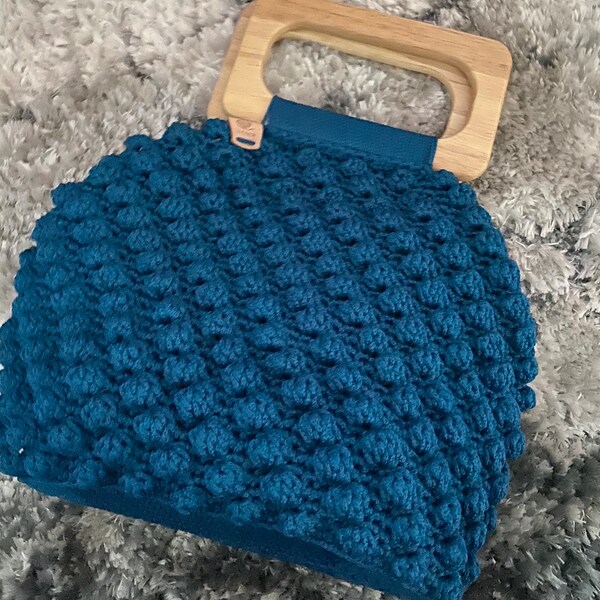 Purse, bag, Knitted purse, Hand made purse, hand made bag