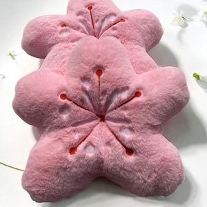 桜、枕、かわいい、部屋の装飾、日本、美的、ぬいぐるみ枕、ベッド、クッション、ぬいぐるみ、女の子への贈り物、桜、かわいい、ピンク