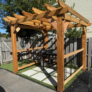 8.5x8.5 Pergola build plans