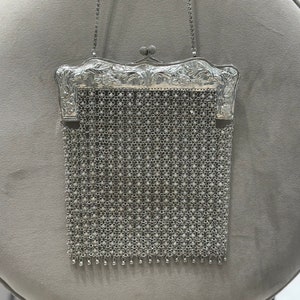 925 Sterling Silver Handmade Bag Handcraft Fligree Style image 9