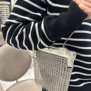 925 Sterling Silver Handmade Bag Handcraft Fligree Style