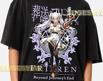 Frieren T-Shirt, Anime Comfort Colors Tee, After "The End" Sweatshirt, Frieren : Beyond Journey's End Tee, Japanese Manga Anime Fan Gift RZ